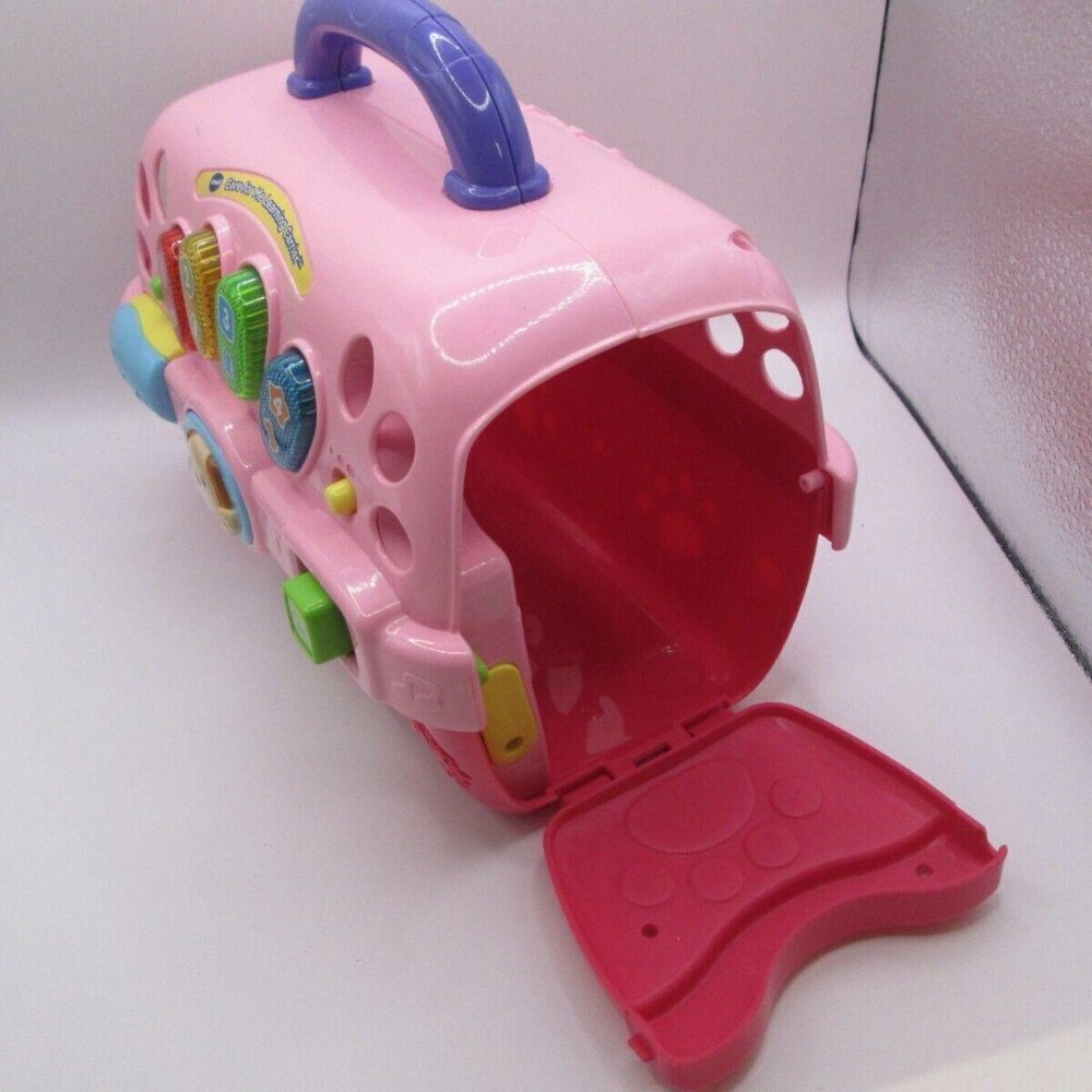 VTech Care for Me Learning Pet Carrier Shapes Colors Lights-Carrier Only, Tested - Picture 4 of 8